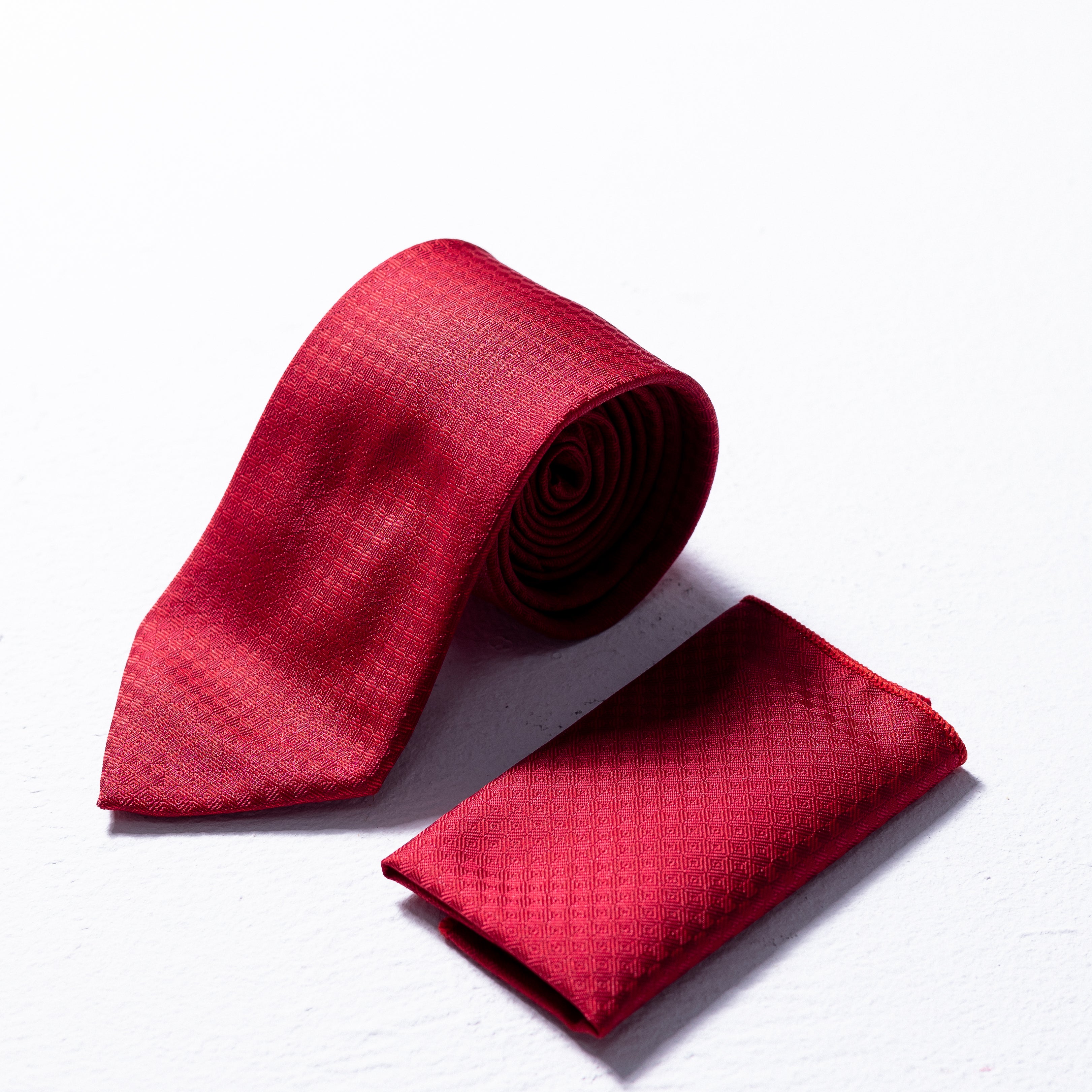 Large Textured Tie -