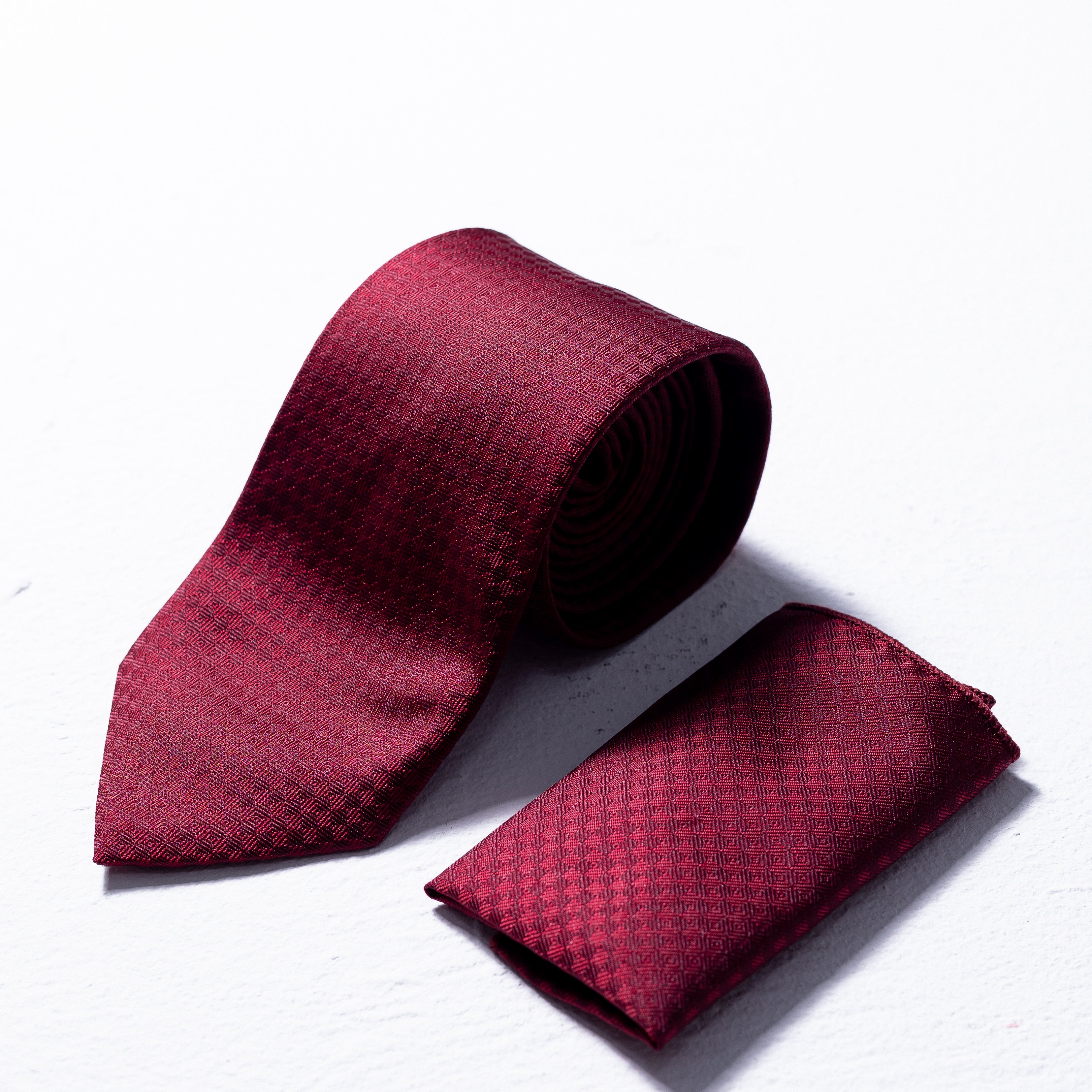 Large Textured Tie -