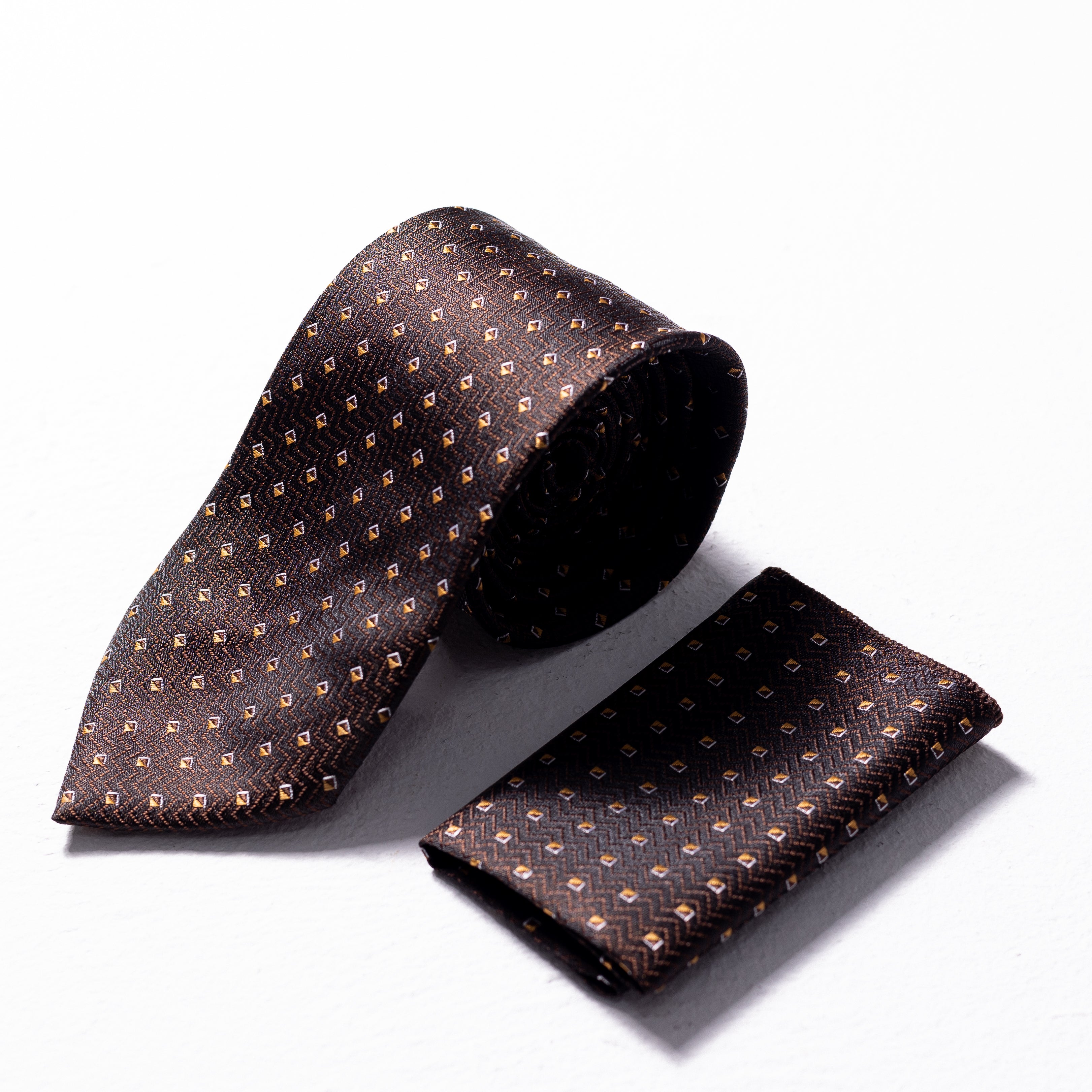 Large Textured Tie -