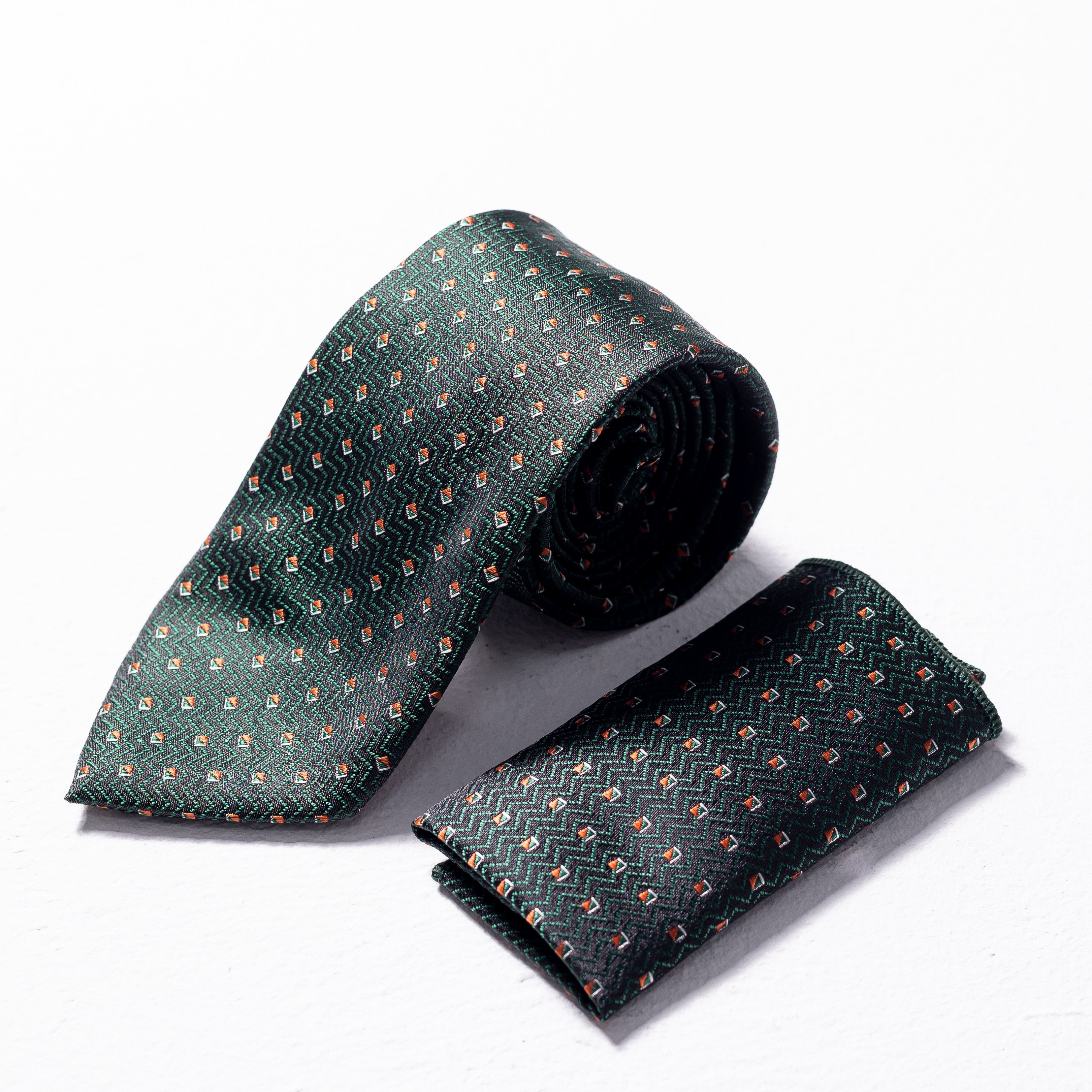 Large Textured Tie -