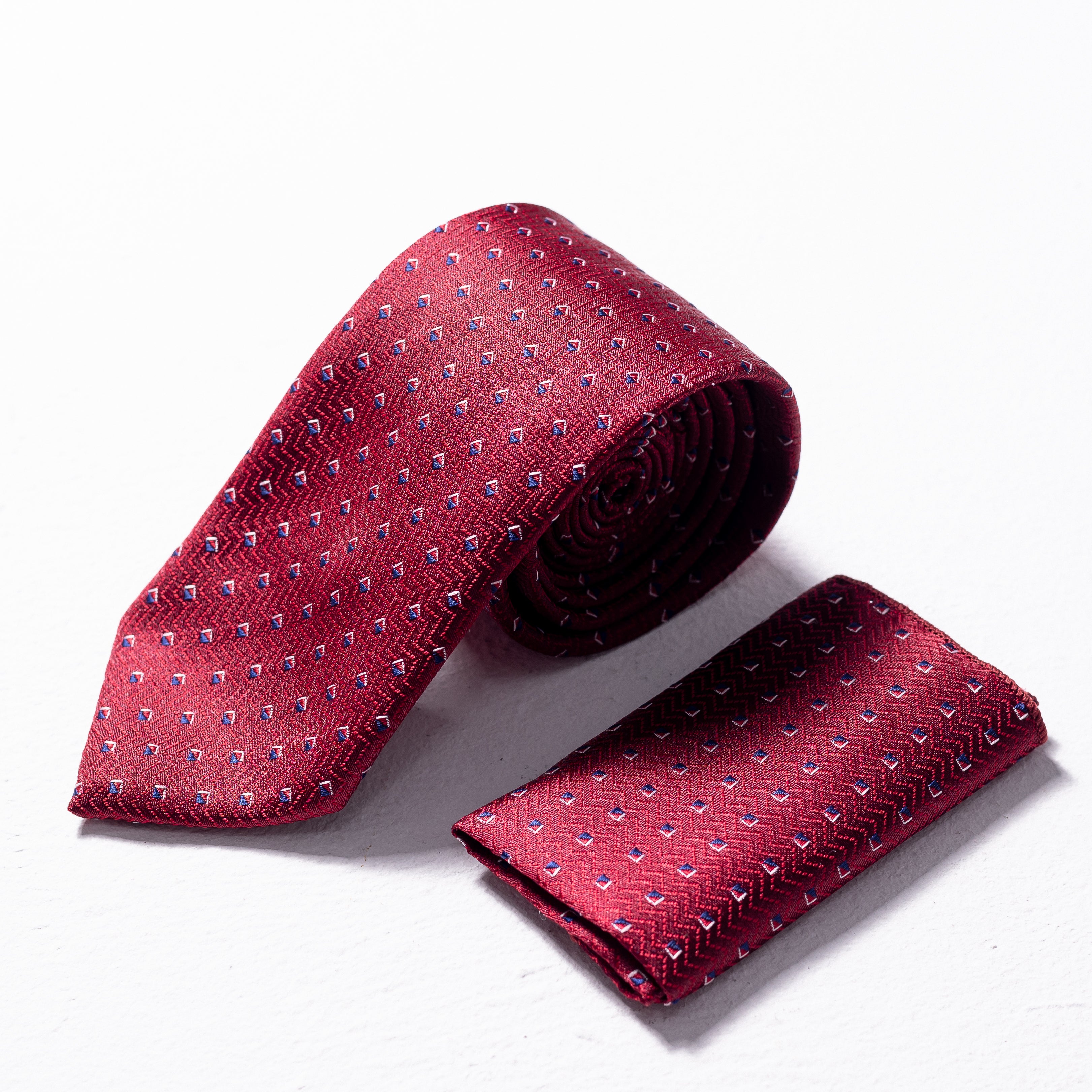 Large Textured Tie -