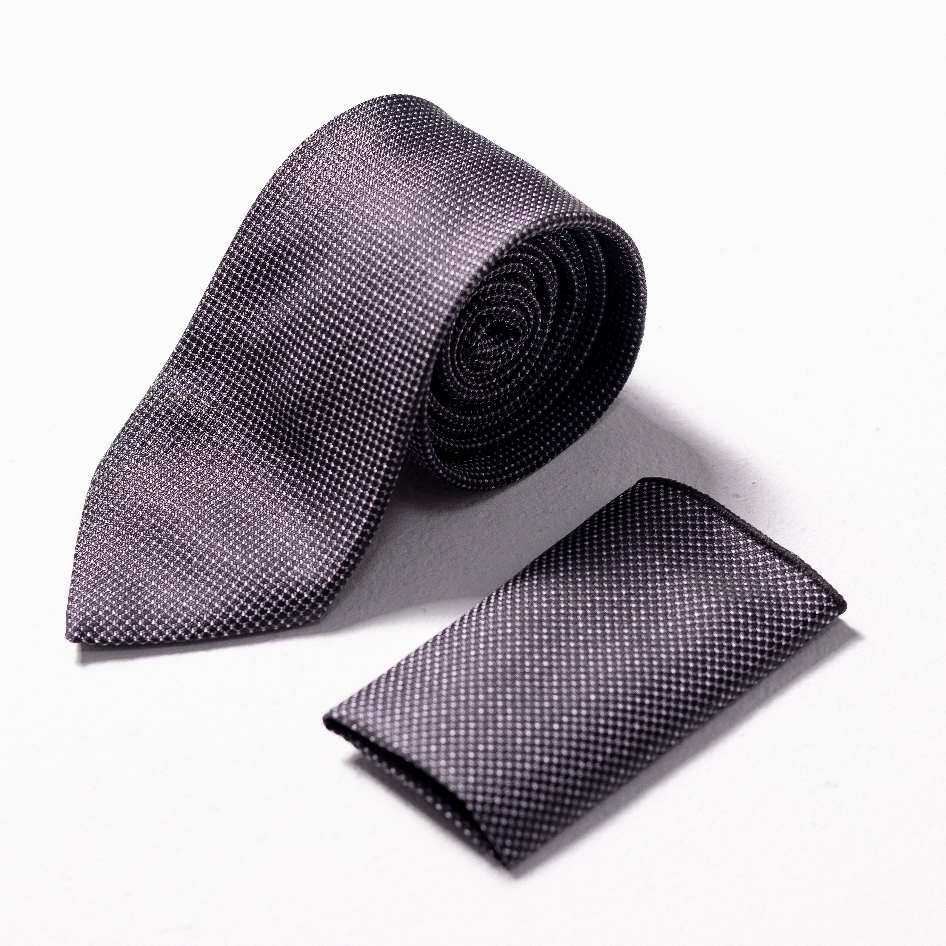 Large Textured Tie -